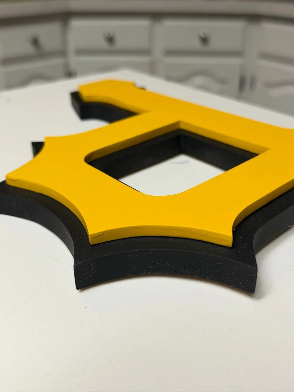 CUSTOM MADE 3D LAYER PITTSBURGH PIRATES WOOD SIGN